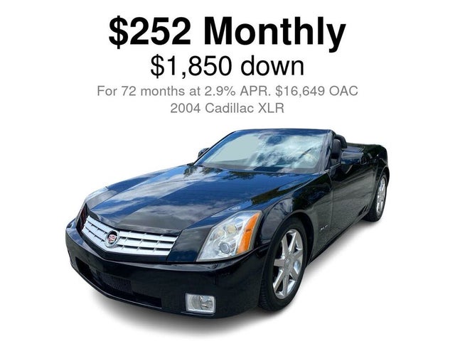2004 Cadillac XLR RWD
