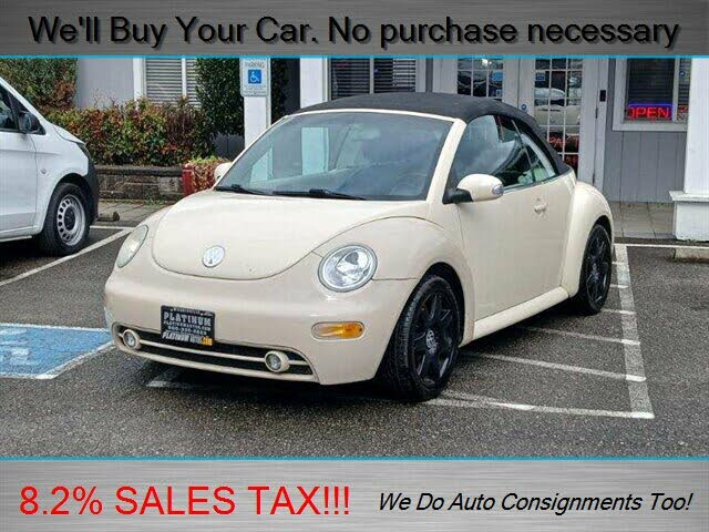 2003 Volkswagen Beetle GLX Convertible