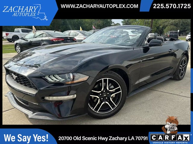 2018 Ford Mustang EcoBoost Premium Convertible RWD