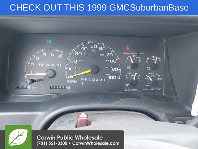 1999 GMC Suburban K1500 SLT 4WD