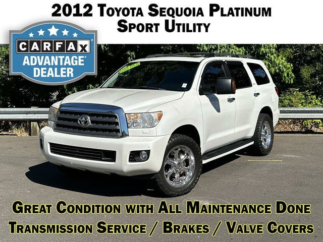 2012 Toyota Sequoia Platinum 4WD