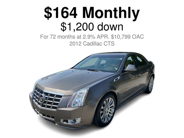 2012 Cadillac CTS 3.6L Performance RWD