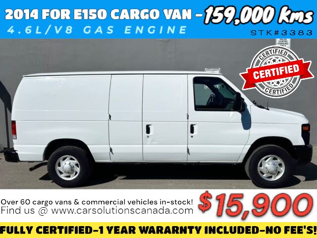 Ford E-Series E-150 Cargo Van 2014