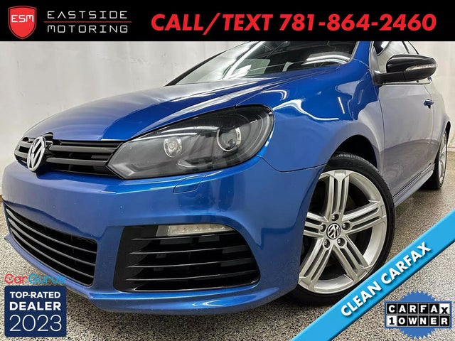 2012 Volkswagen Golf R 2-Door AWD with Sunroof and Navigation