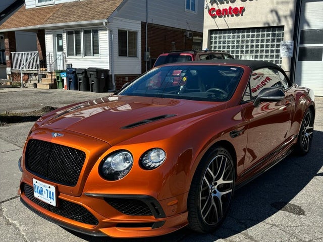 Bentley Continental Supersports Convertible AWD 2018