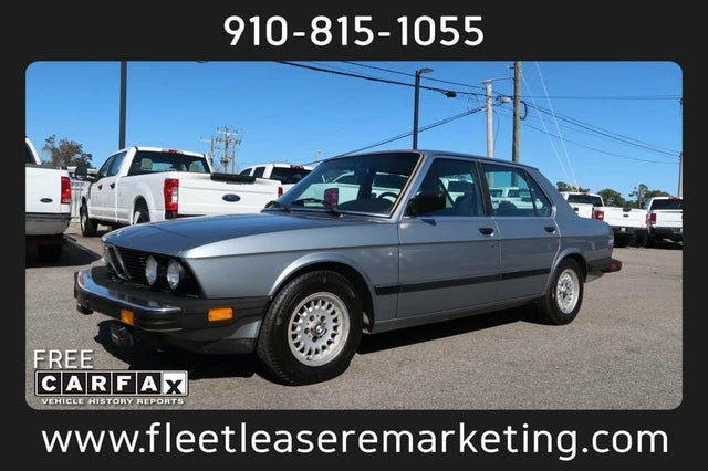 1986 BMW 5 Series 528e Sedan RWD