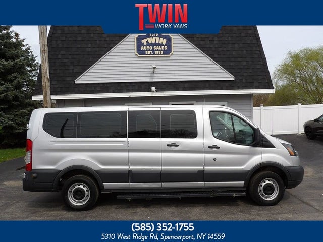 2017 Ford Transit Passenger 350 XL Low Roof LWB RWD with 60/40 Passenger-Side Doors