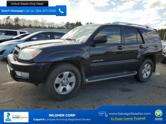 2004 Toyota 4Runner Limited 4WD