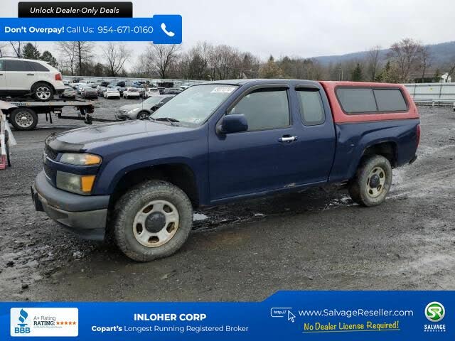 2010 Chevrolet Colorado Work Truck Extended Cab 4WD