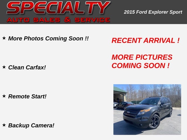 2015 Ford Explorer Sport 4WD