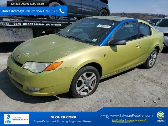 2004 Saturn ION 3 Coupe