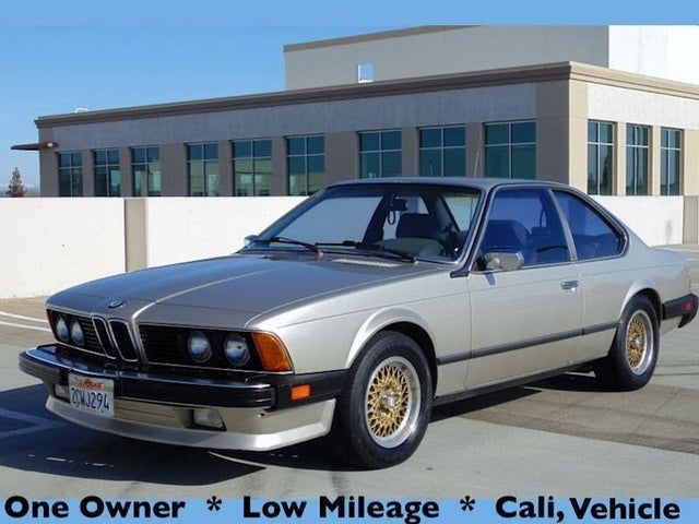 1986 BMW 6 Series 635CSi Coupe RWD