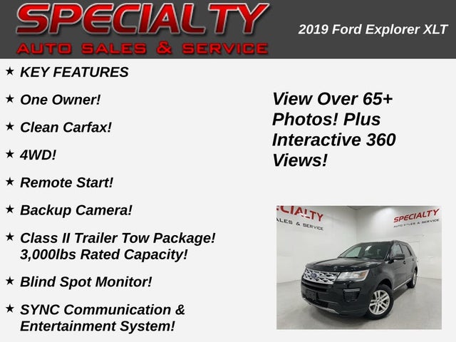 2019 Ford Explorer XLT AWD