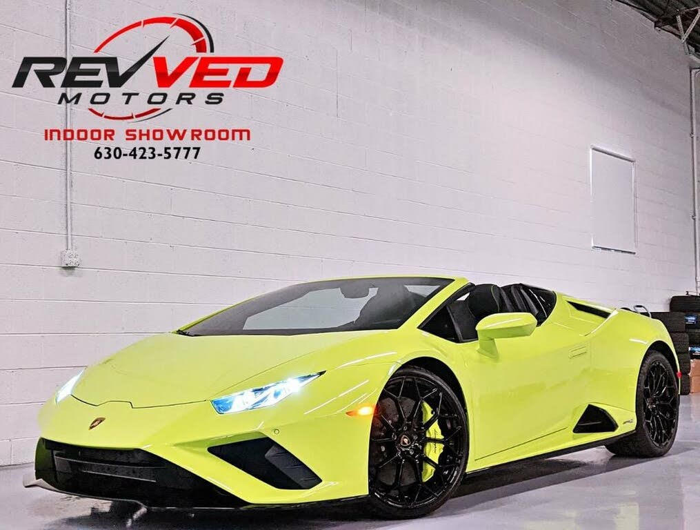 Used 2023 Lamborghini Huracan LP 610-2 EVO Spyder RWD for Sale 