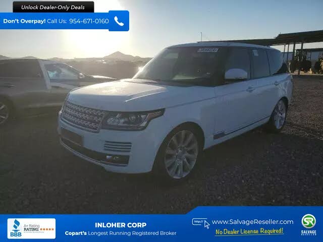 2015 Land Rover Range Rover V8 Supercharged 4WD