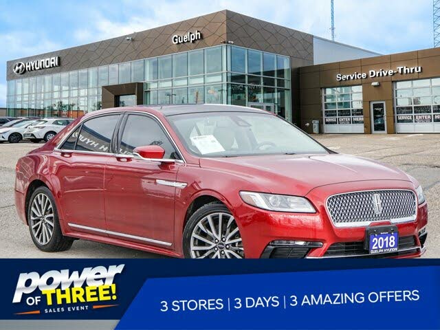 Lincoln Continental Select AWD 2018
