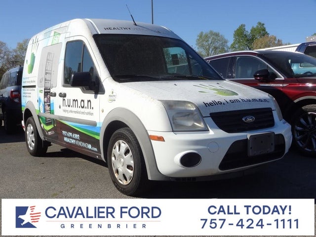 2012 Ford Transit Connect Cargo XLT FWD with Side and Rear Glass