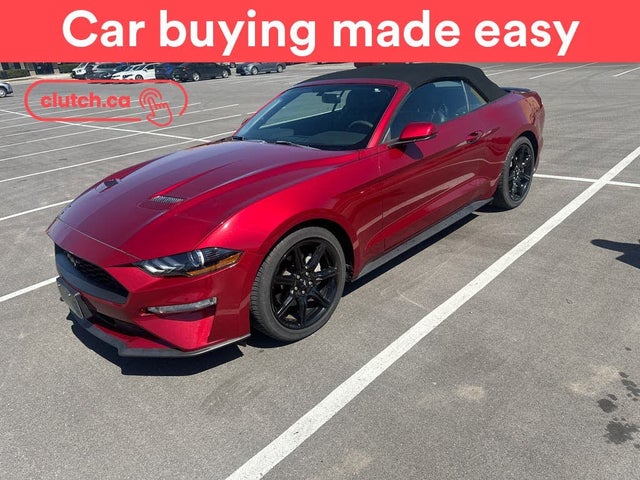 Ford Mustang EcoBoost Premium Convertible RWD 2019
