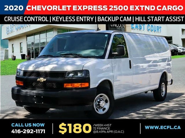 Chevrolet Express Cargo 2500 Extended RWD 2020
