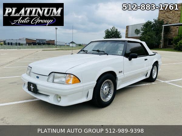 1989 Ford Mustang GT Convertible RWD