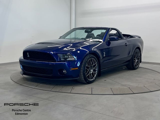 Ford Mustang Shelby GT500 Convertible RWD 2011