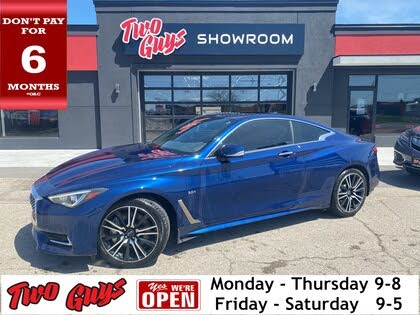 INFINITI Q60 3.0t Luxe Coupe AWD 2018