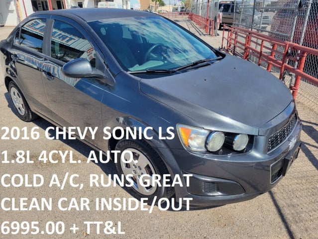 2016 Chevrolet Sonic LS Sedan FWD