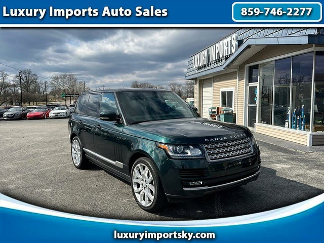 2015 Land Rover Range Rover V8 Supercharged 4WD