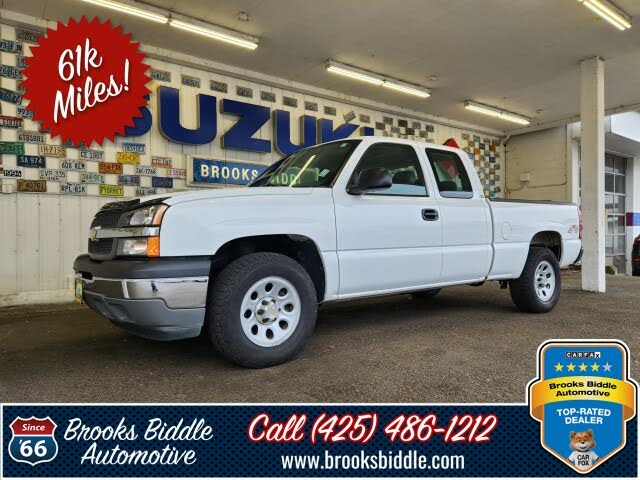 2005 Chevrolet Silverado 1500 Work Truck Extended Cab 4WD