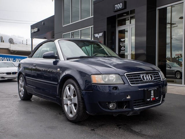 2003 Audi A4 3.0 Cabriolet FWD