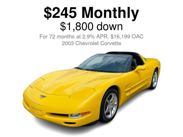 2003 Chevrolet Corvette Coupe RWD