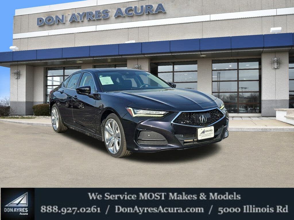 Used 2021 Acura TLX SH-AWD with Technology Package for Sale (with 