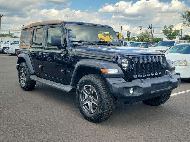 2020 Jeep Wrangler Unlimited Black and Tan 4WD