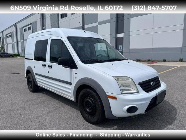 2013 Ford Transit Connect Cargo XLT FWD with Side and Rear Glass