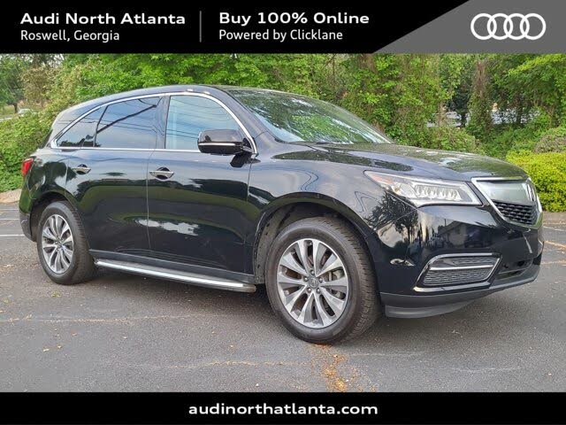 2016 Acura MDX FWD with Technology and Entertainment Package