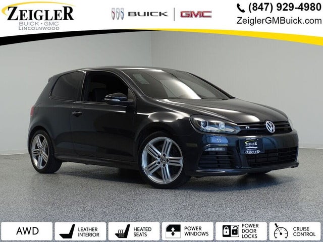 2013 Volkswagen Golf R 2-Door AWD with Sunroof and Navigation
