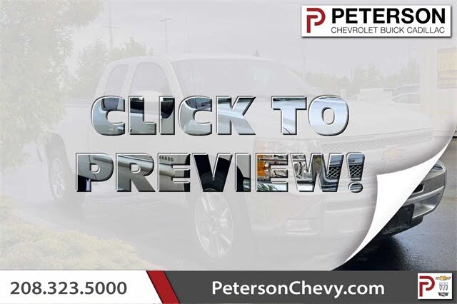 2013 Chevrolet Silverado 1500 LT Extended Cab RWD