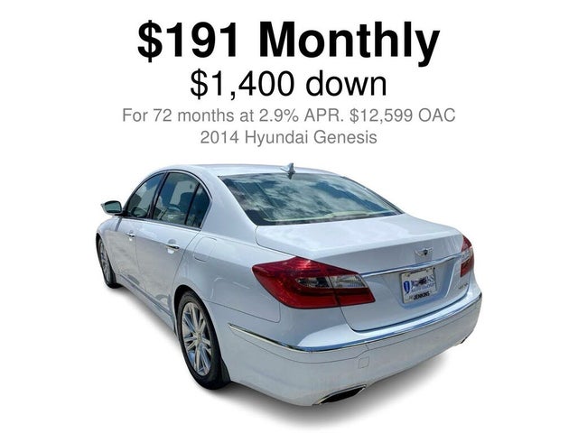 2014 Hyundai Genesis 3.8 RWD