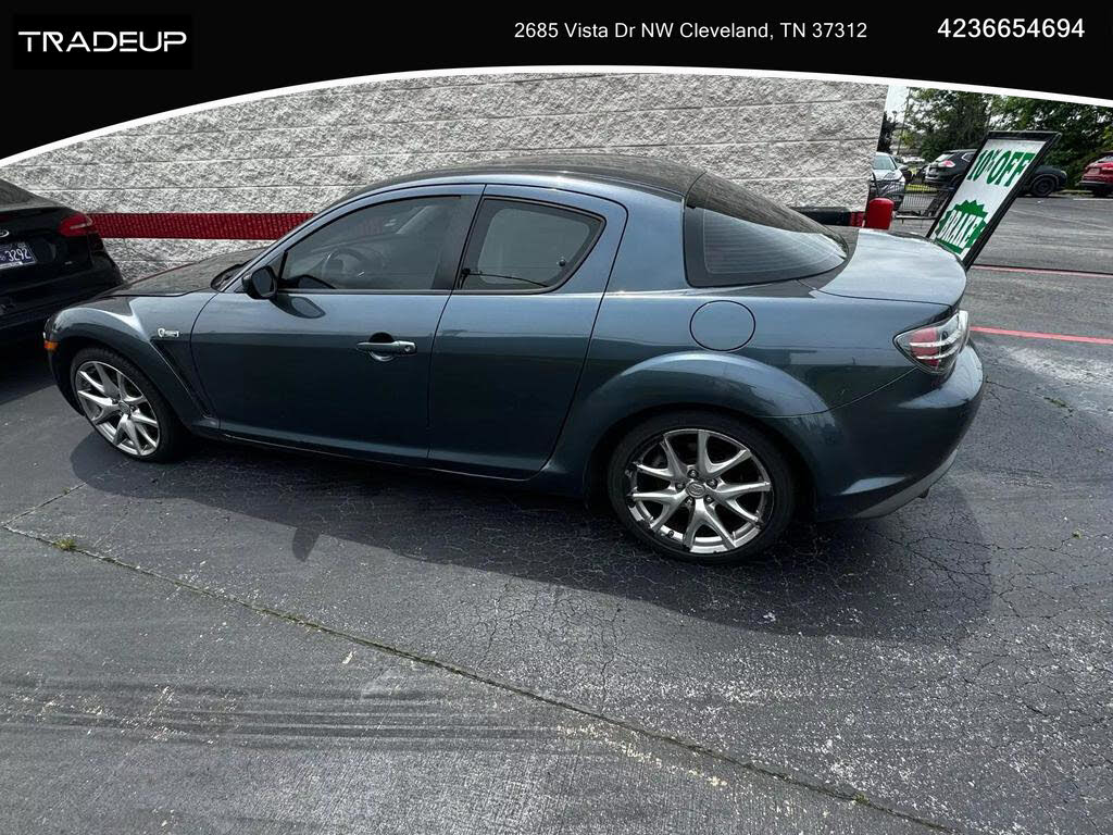 mazda rx 8 2009 bleu