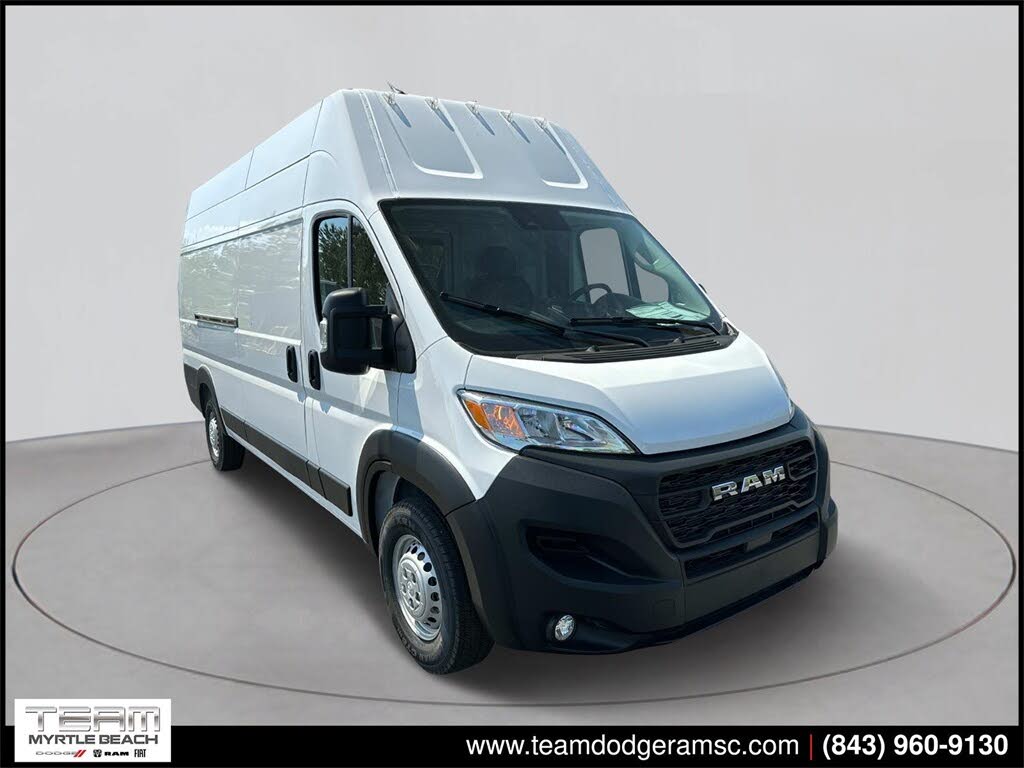 2024 RAM ProMaster 3500 Tradesman 159 Super High Roof Extended Cargo Van without Passenger Seat FWD