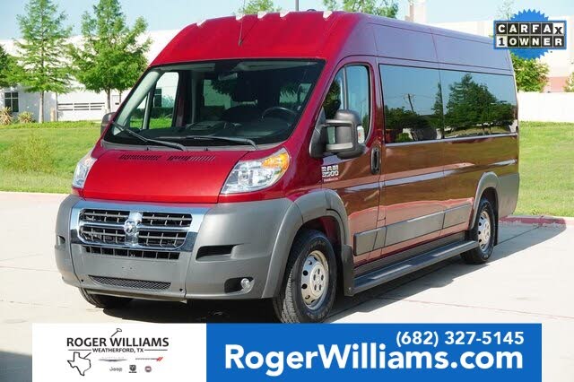 2017 RAM ProMaster 3500 159 High Roof Extended Cargo Van with Window