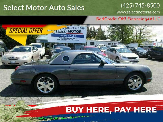 2003 Ford Thunderbird Deluxe with Removable Top RWD