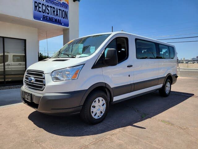 2017 Ford Transit Passenger 350 XLT Low Roof LWB RWD with 60/40 Passenger-Side Doors