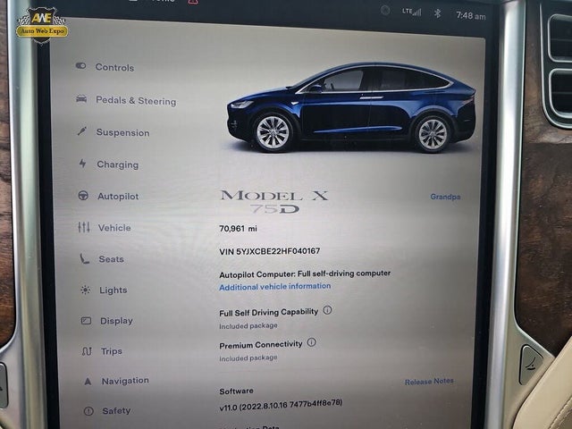 2017 Tesla Model X 75D AWD