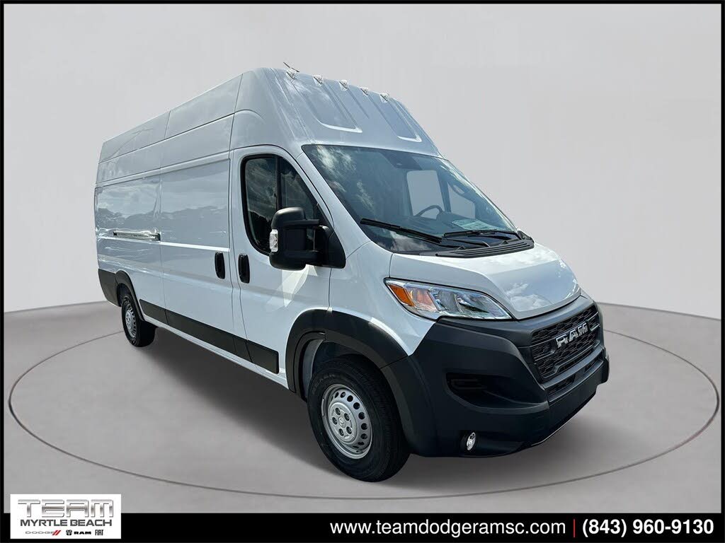 2024 RAM ProMaster 3500 Tradesman 159 Super High Roof Extended Cargo Van without Passenger Seat FWD