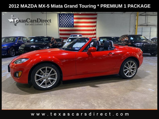 2012 Mazda MX-5 Miata Grand Touring RWD with Power Hard Top