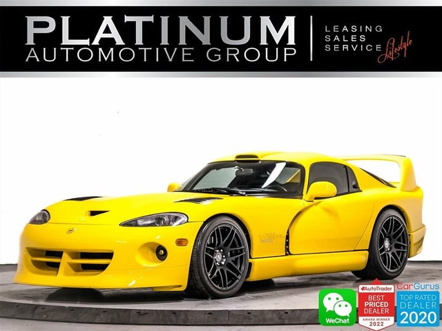 2001 Dodge Viper ACR Competition Coupe RWD