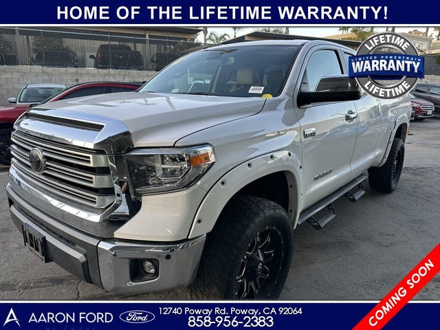 2018 Toyota Tundra Limited Double Cab 5.7L FFV 4WD