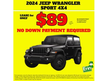 2024 Jeep Wrangler Sport 2-Door 4WD