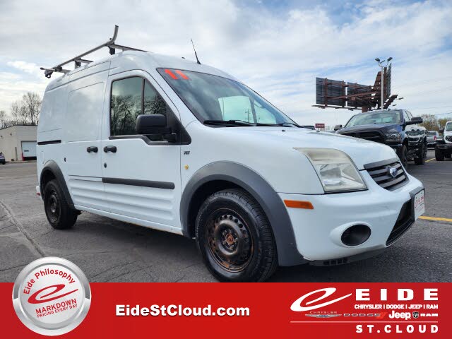 2011 Ford Transit Connect Cargo XLT FWD with Rear Glass